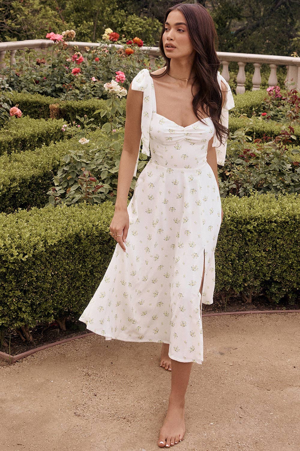 Lana Floral Midi Dress