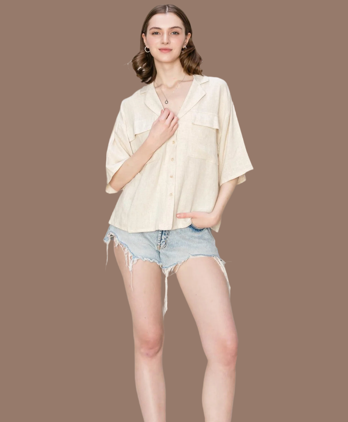 Carolina Linen Top