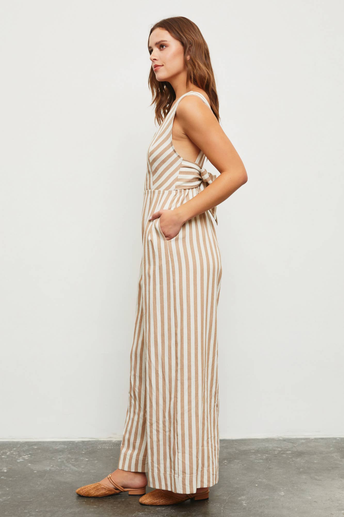 Melissa Striped Jumpsuit