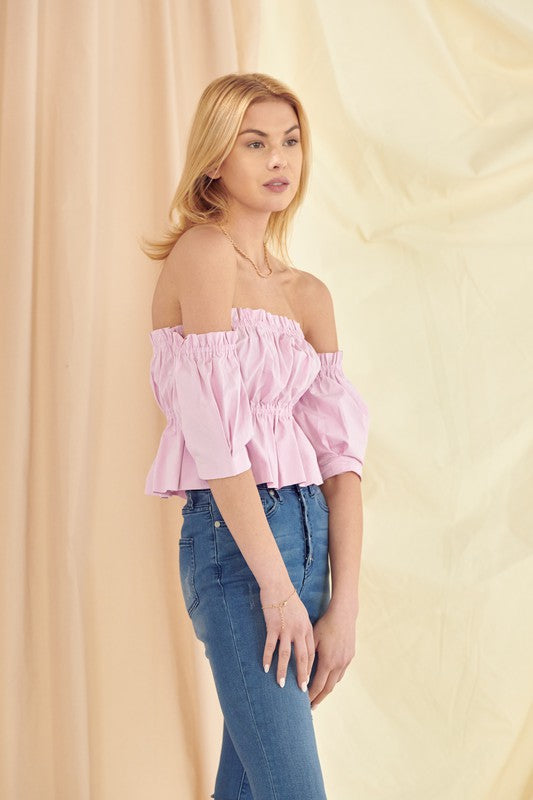 Valerie off the shoulder top