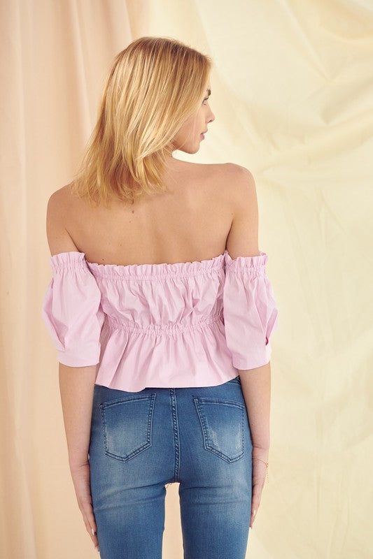 Valerie off the shoulder top