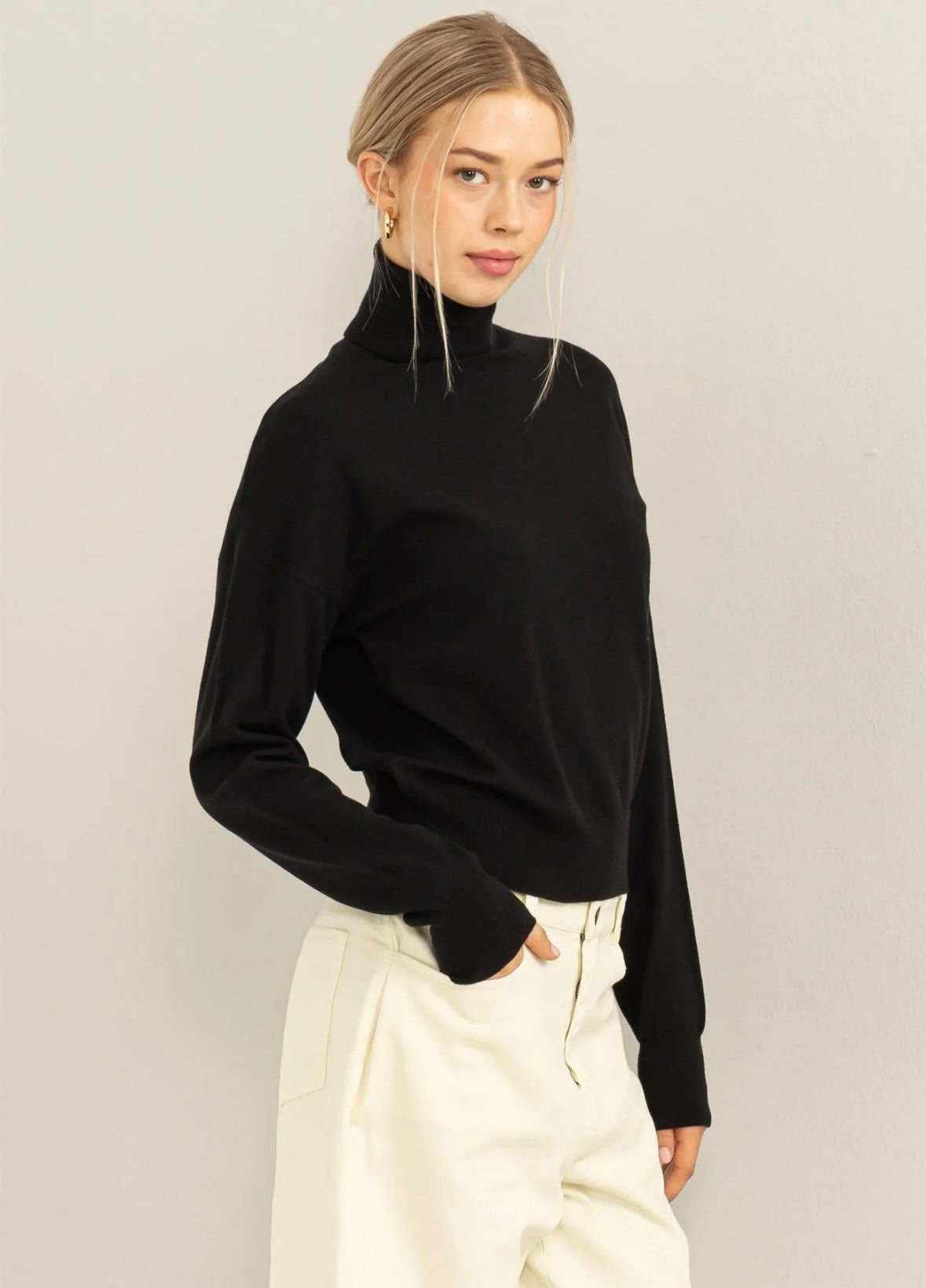 Valeria Turtle Neck Top