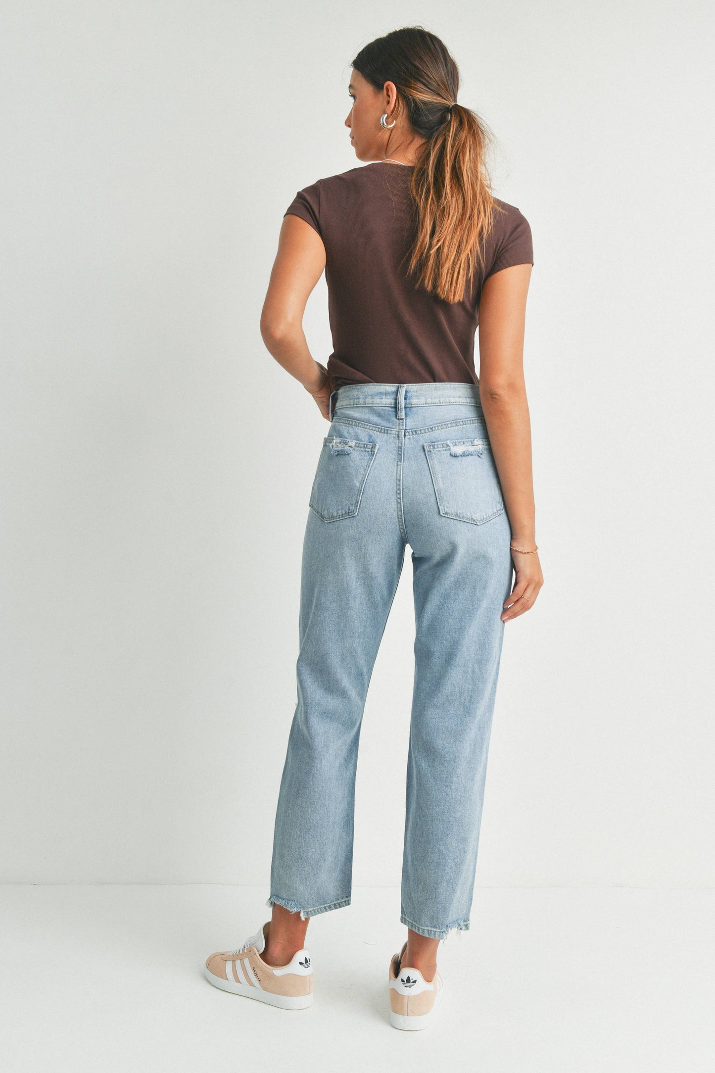 Marissa Relaxed Cheeky Straight Jeans