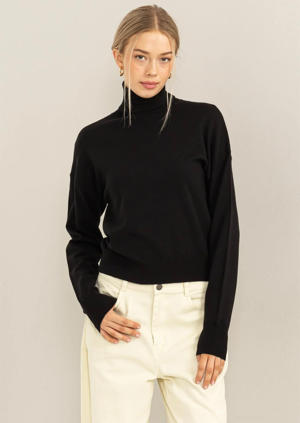 Valeria Turtle Neck Top