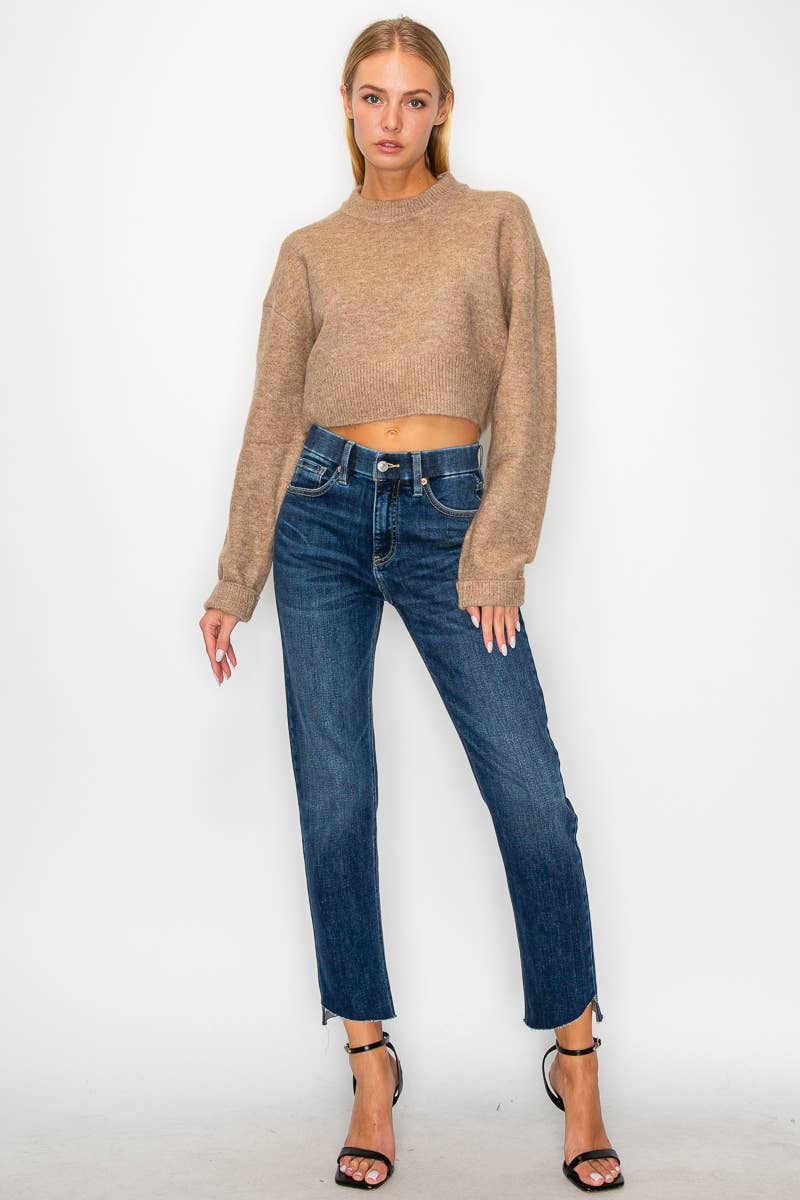 Gabriella Tummy Control Straight Jeans