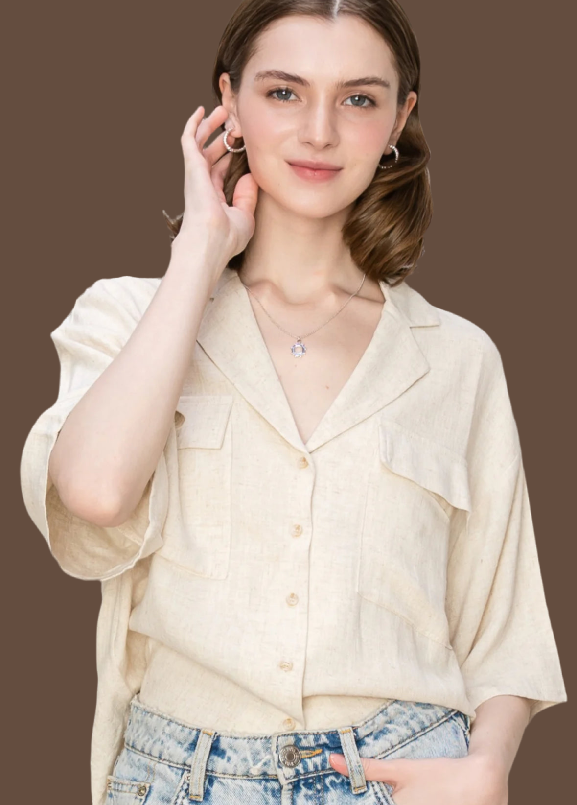 Carolina Linen Top