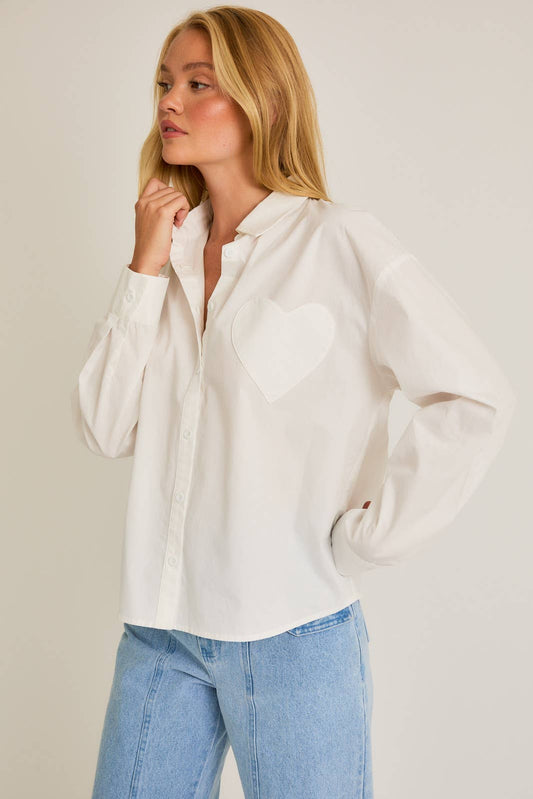 HEART POCKET SHIRT