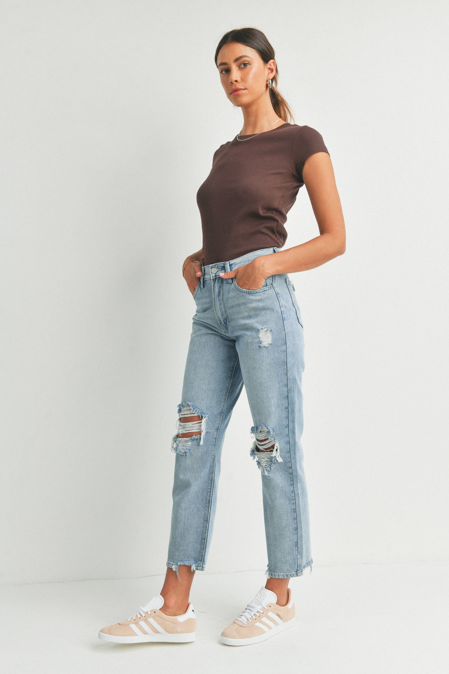 Marissa Relaxed Cheeky Straight Jeans