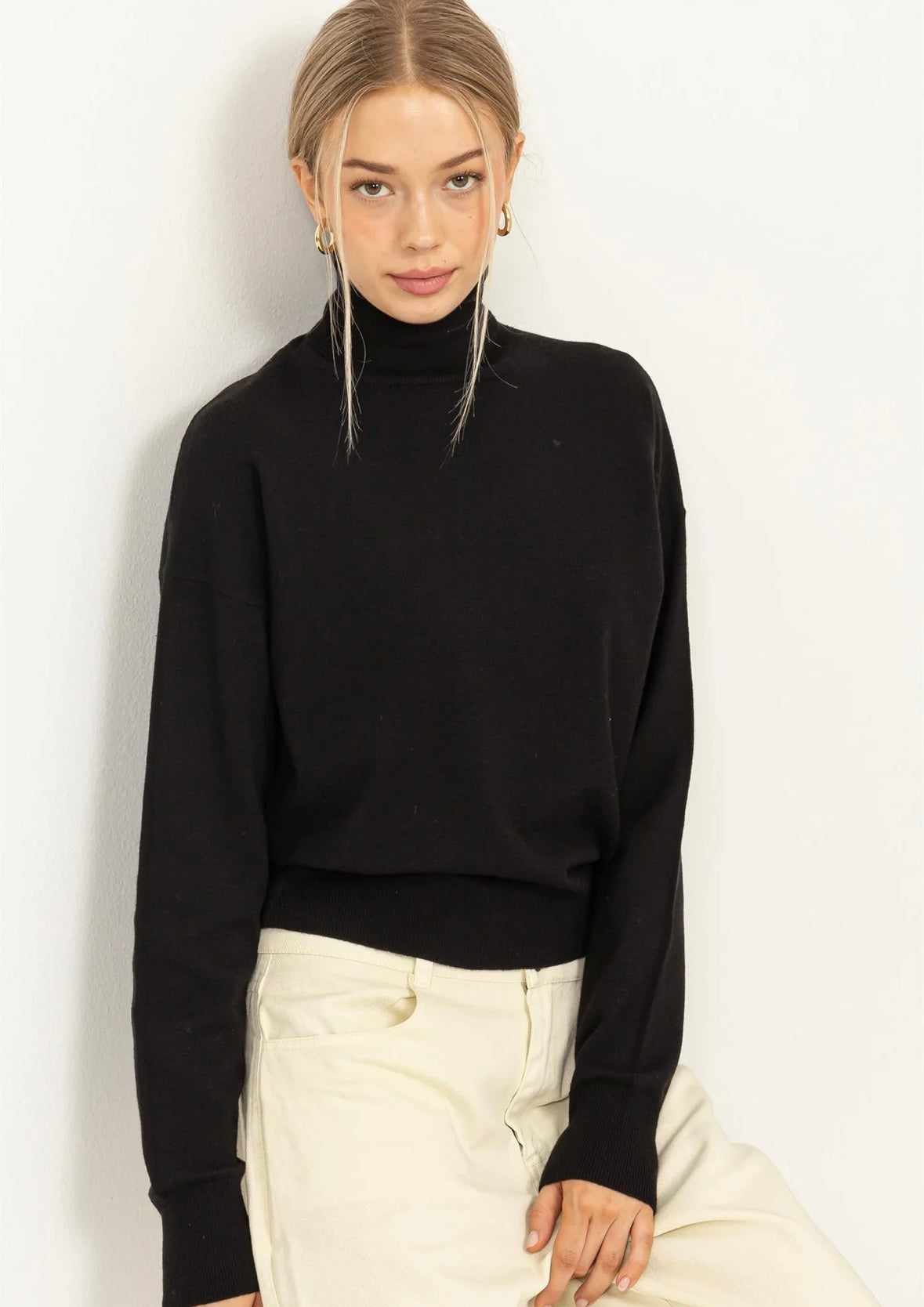 Valeria Turtle Neck Top