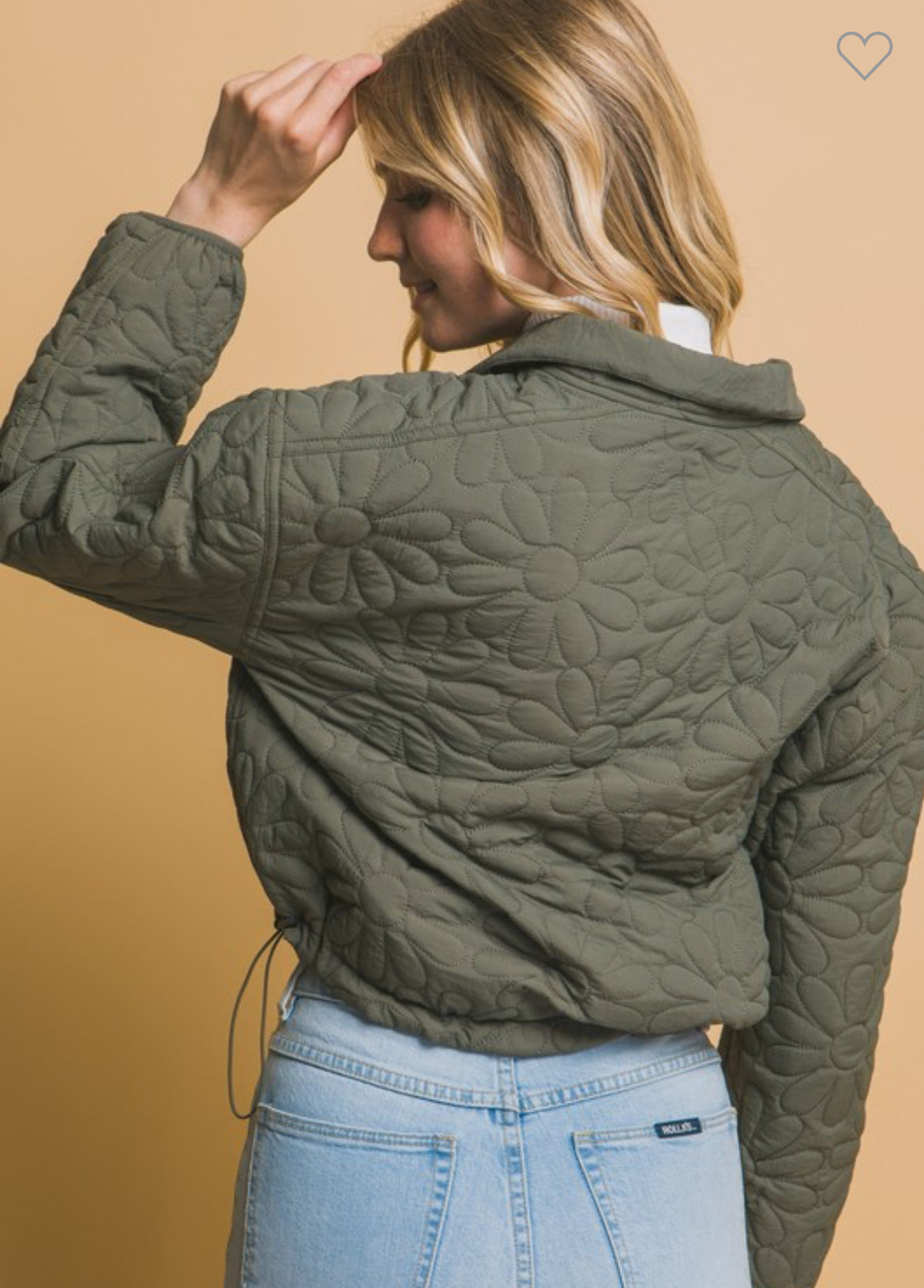 FLORAL QUILTED JACKET