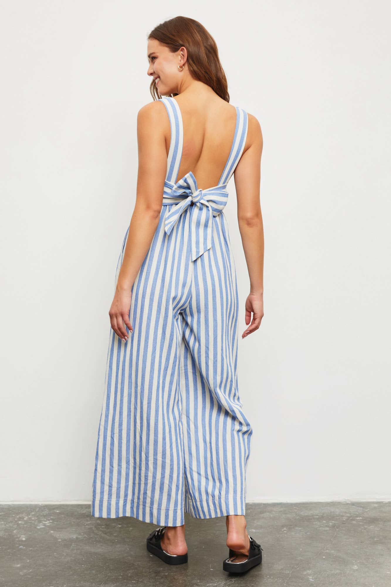 Melissa Striped Jumpsuit