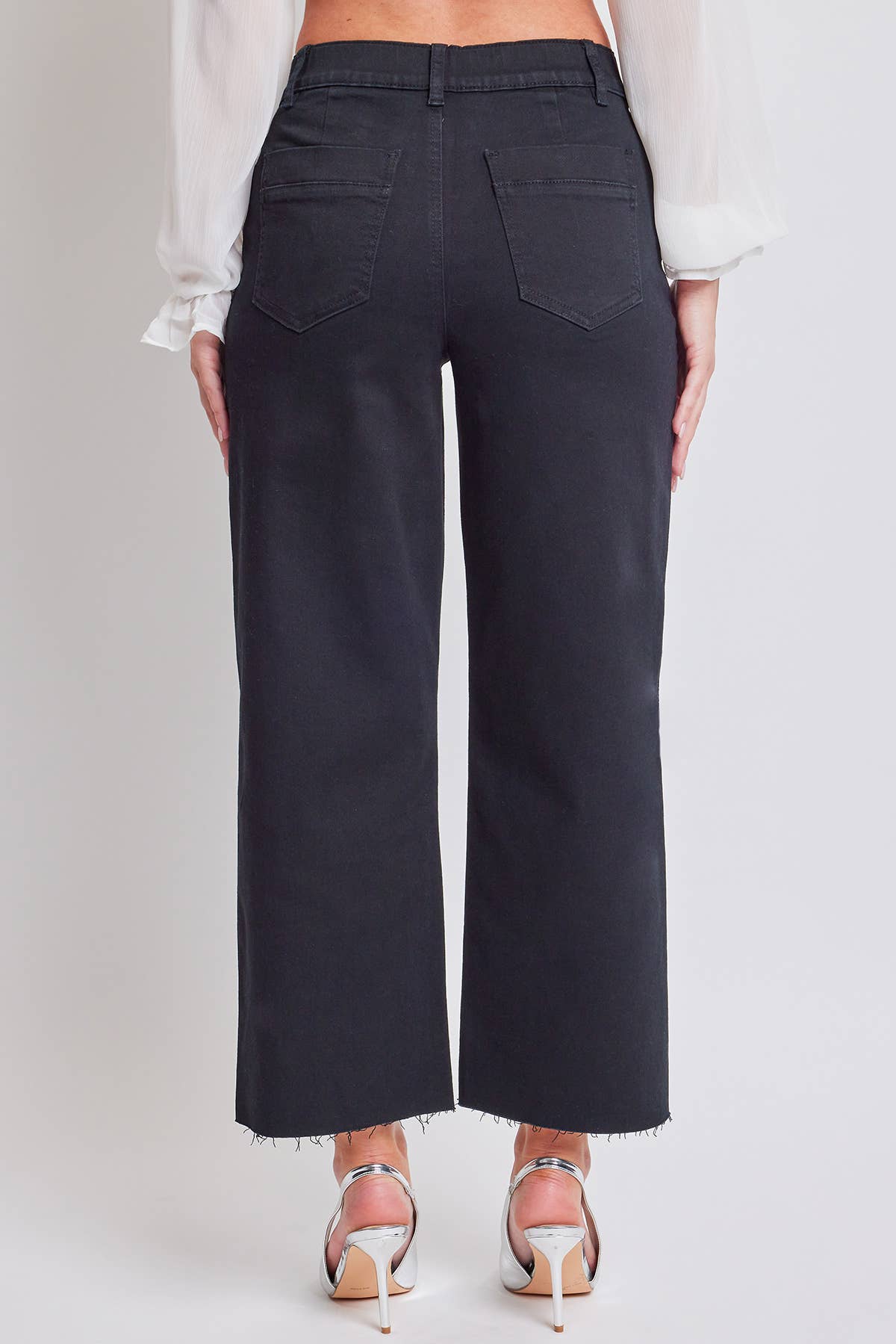 Aleena High Rise Wide Leg Trouser Pants